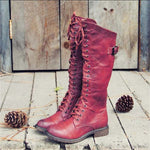 Lena Tall Lace-Up Riding Boots