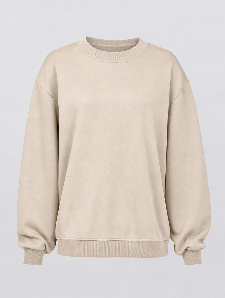 Radnor Fleece Sweatshirt in beige