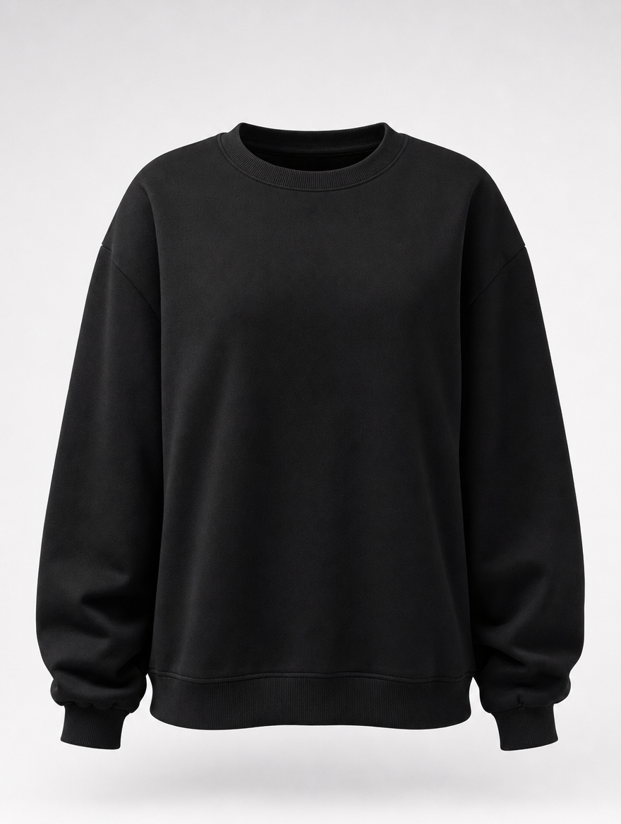Radnor Fleece Sweatshirt in black