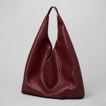 Rushmere Slouch Hobo in dark red