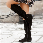 Lara Knee-High Flat Boots