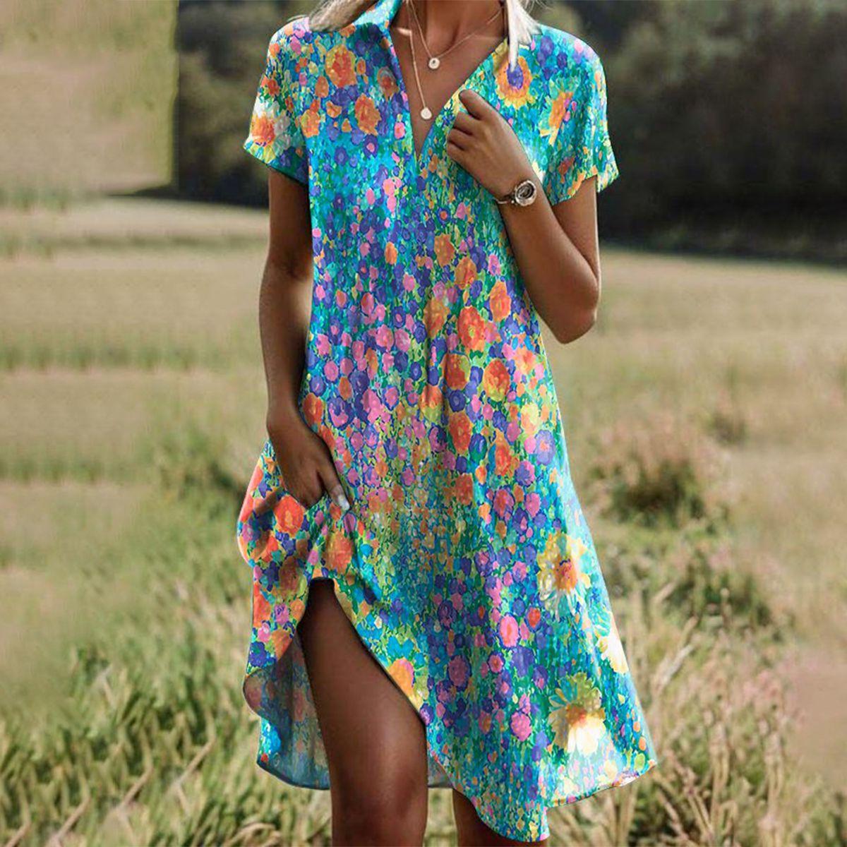 Anke Boho Chic Summer Dress