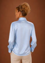 Women’s Satin look  Bow Blouse | Areleon
