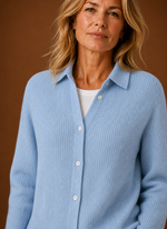 Women's Knit Cardigan - Button-Front Sweater | Areleon