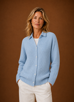 Women's Knit Cardigan - Button-Front Sweater | Areleon