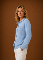 Women's Knit Cardigan - Button-Front Sweater | Areleon