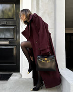 Sabine Long Wool Winter Trench Coat