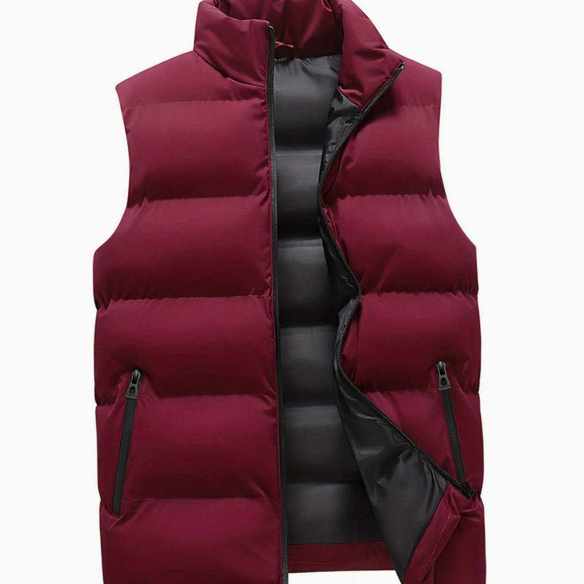 Julian Lightweight Zip-Up Quilted Vest