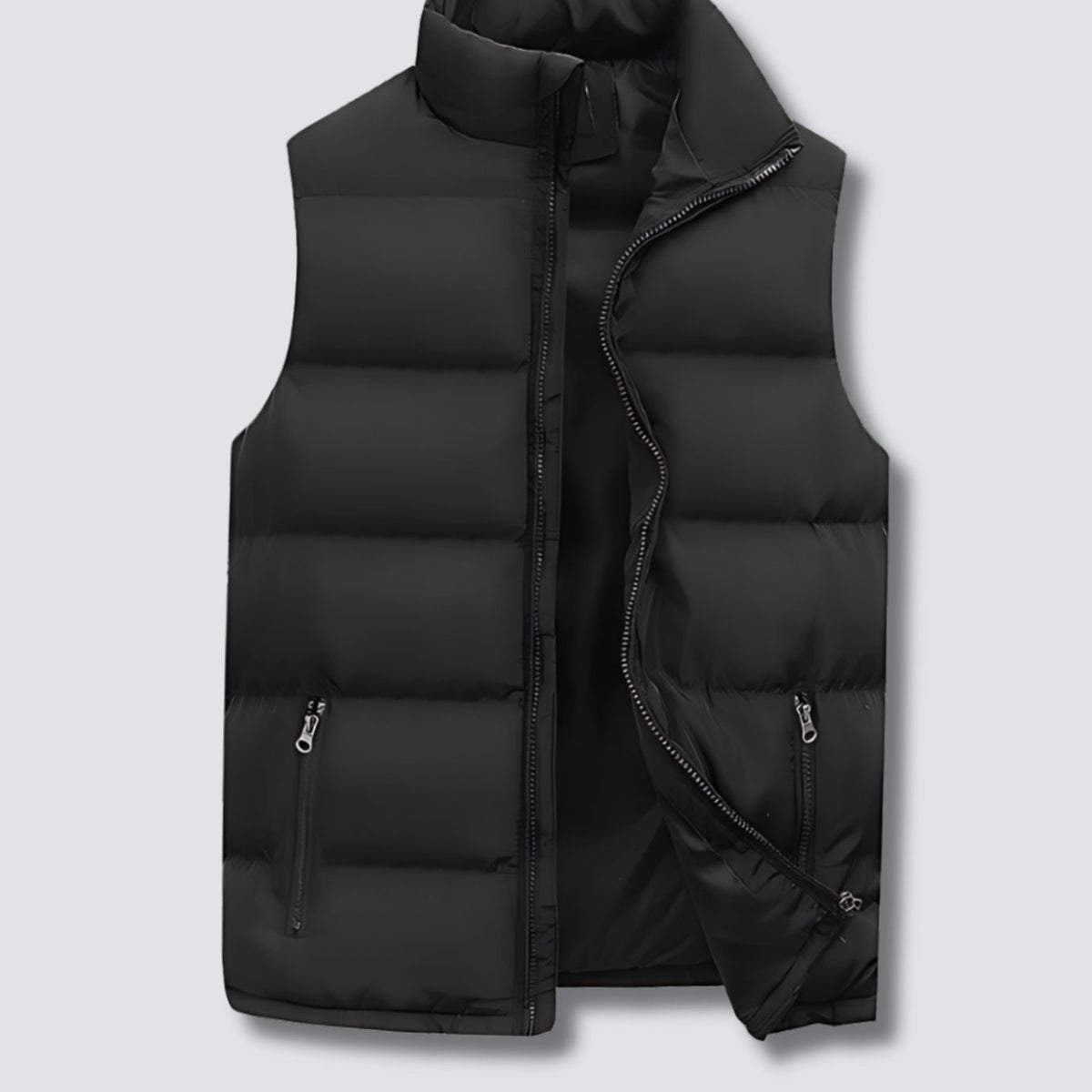 Julian Lightweight Zip-Up Quilted Vest
