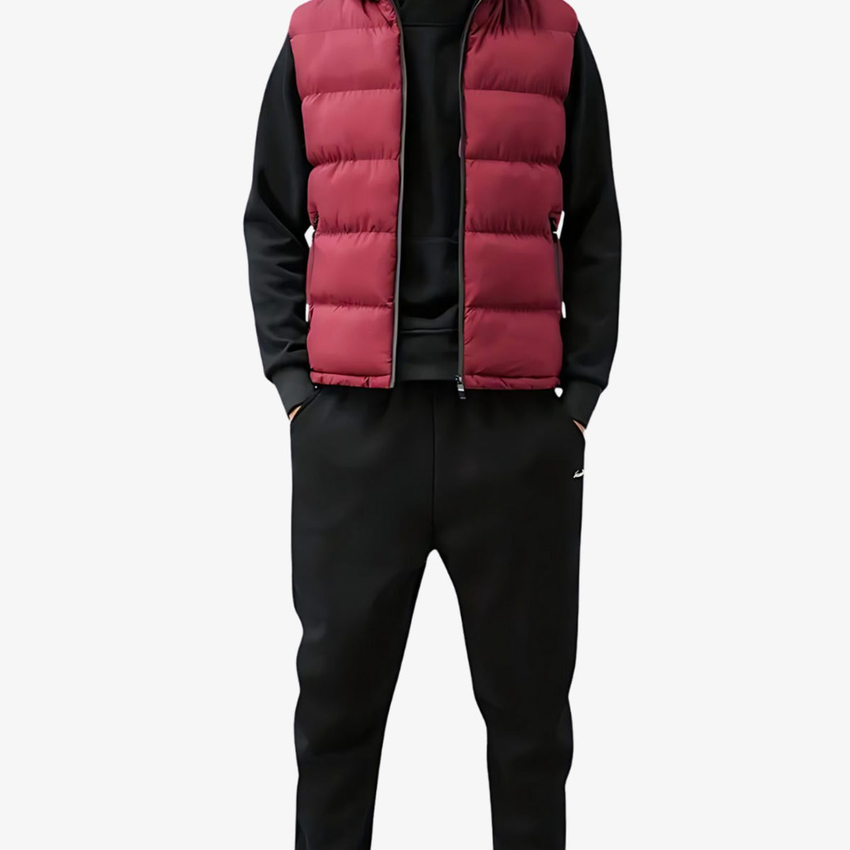 Julian Lightweight Zip-Up Quilted Vest