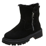 Emilia Lined Faux Suede Winter Boots