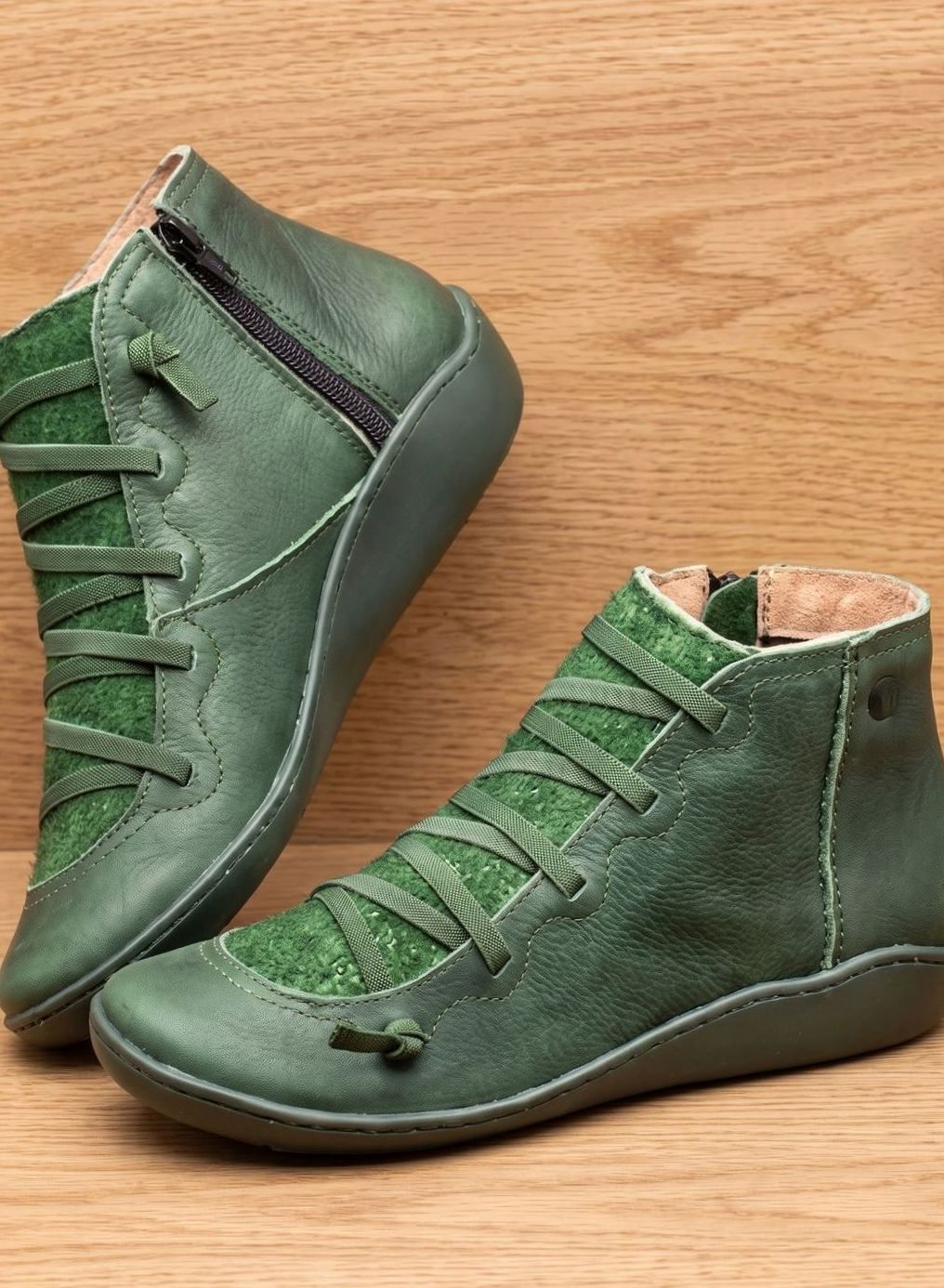 Johanna Waterproof Lace-Up Ankle Boots