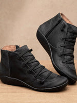 Johanna Waterproof Lace-Up Ankle Boots