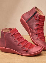 Johanna Waterproof Lace-Up Ankle Boots
