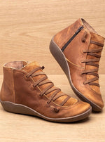 Johanna Waterproof Lace-Up Ankle Boots
