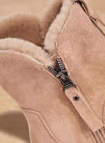 Leonie Fur-Lined Suede Winter Boots