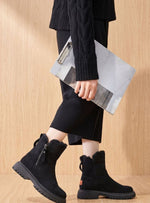 Leonie Fur-Lined Suede Winter Boots