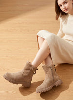 Leonie Fur-Lined Suede Winter Boots