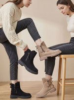 Leonie Fur-Lined Suede Winter Boots