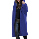 Amelie Long Hooded Chunky Knit Cardigan