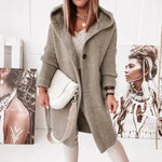 Lena Long Hooded Oversized Cardigan