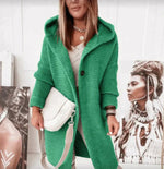 Lena Long Hooded Oversized Cardigan