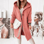 Lena Long Hooded Oversized Cardigan