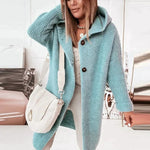 Lena Long Hooded Oversized Cardigan