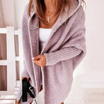 Annika Oversized Hooded Batwing Cardigan