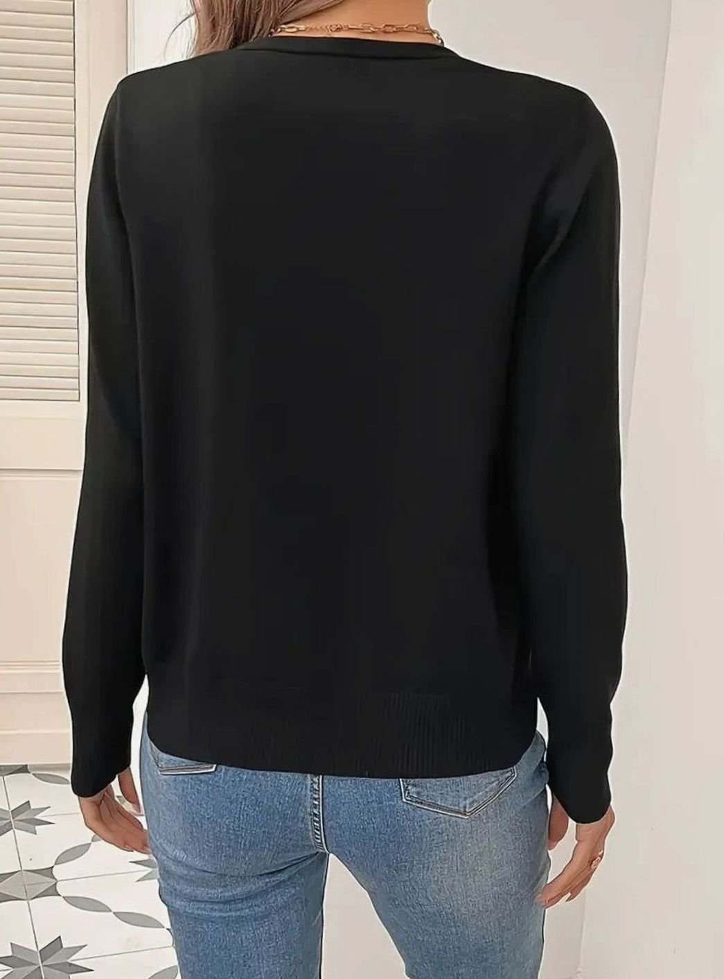 Marlene V-Neck Button-Front Cardigan