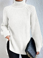 Amelie Chunky Knit Oversized Turtleneck Sweater
