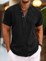 Daniel Short Sleeve Henley Shirt
