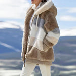 Franziska Colorblock Hooded Winter Jacket