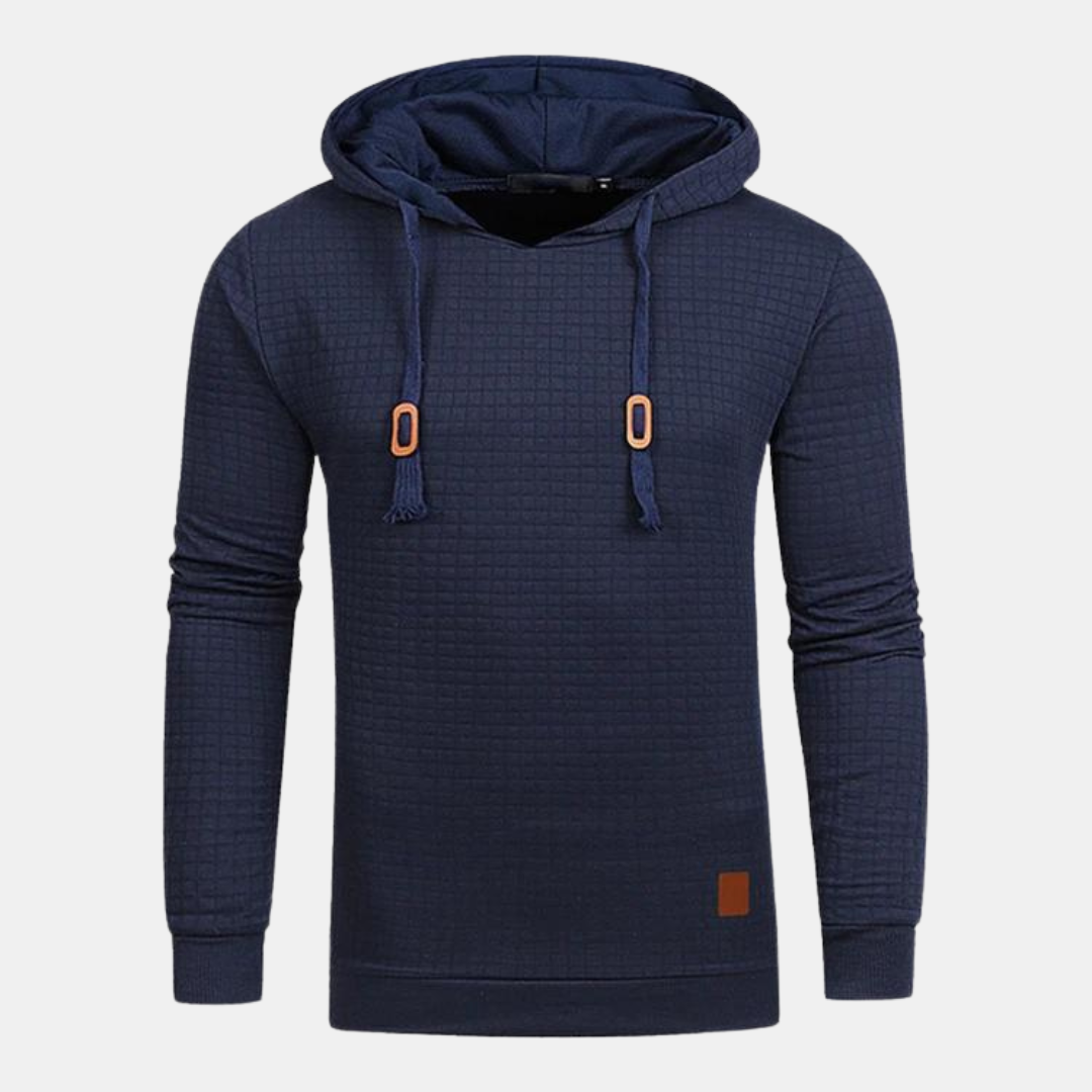 Christian Vintage-Style Patterned Hoodie