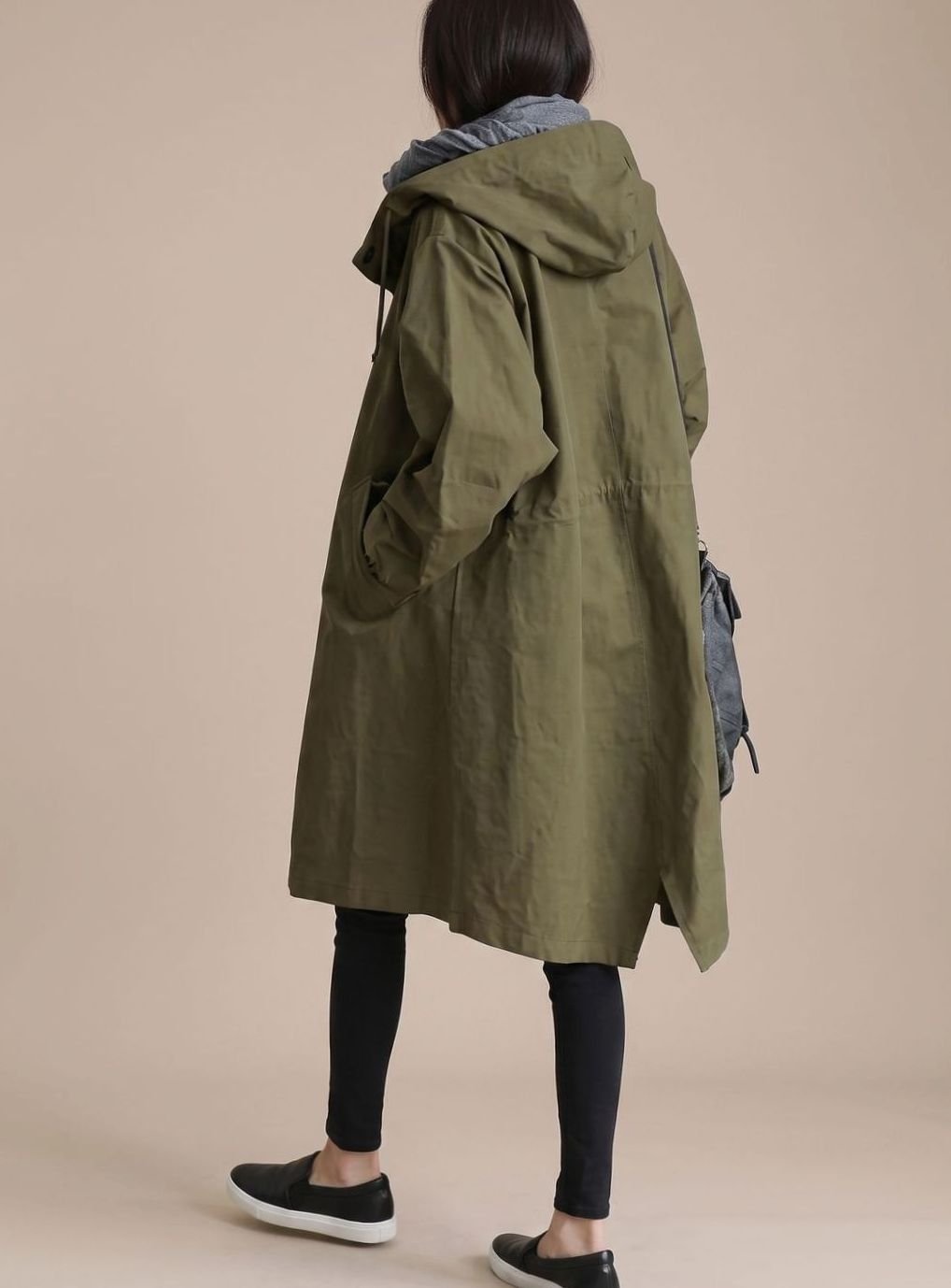 Annika Oversized Hooded Longline Coat