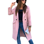 Mia Double-Breasted Trench Coat