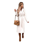 Elisabeth Belted Wool Trench Coat