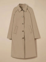 Johanna Long Trench Coat with Side Pockets