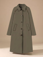 Johanna Long Trench Coat with Side Pockets
