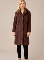 Clara Oversized Long Plush Coat
