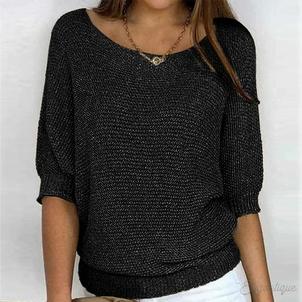 Louisa Elegant Knit Sweater