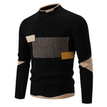 Heinrich Geometric Print Long-Sleeve Sweater