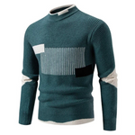 Heinrich Geometric Print Long-Sleeve Sweater