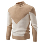 Heinrich Geometric Print Long-Sleeve Sweater