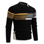 Heinrich Geometric Print Long-Sleeve Sweater