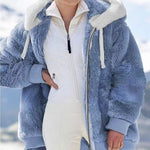 Franziska Colorblock Hooded Winter Jacket