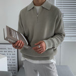Niklas Textured Long-Sleeve Winter Sweater