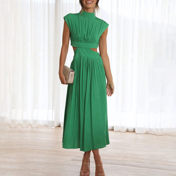 Daniela Effortless Style Midi Dress