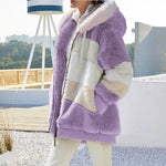 Franziska Colorblock Hooded Winter Jacket