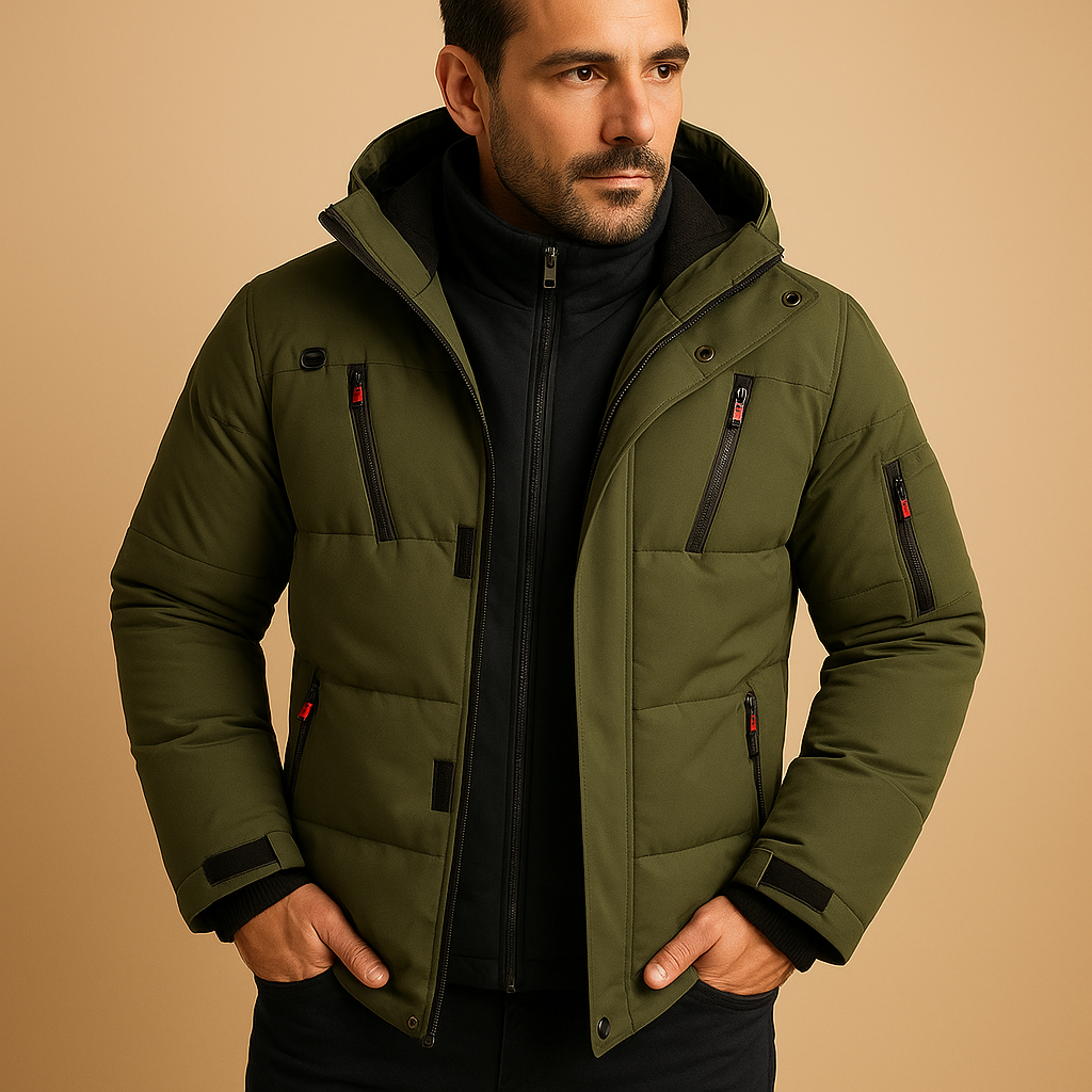 Klaus Heavyweight Zip-Up Winter Jacket